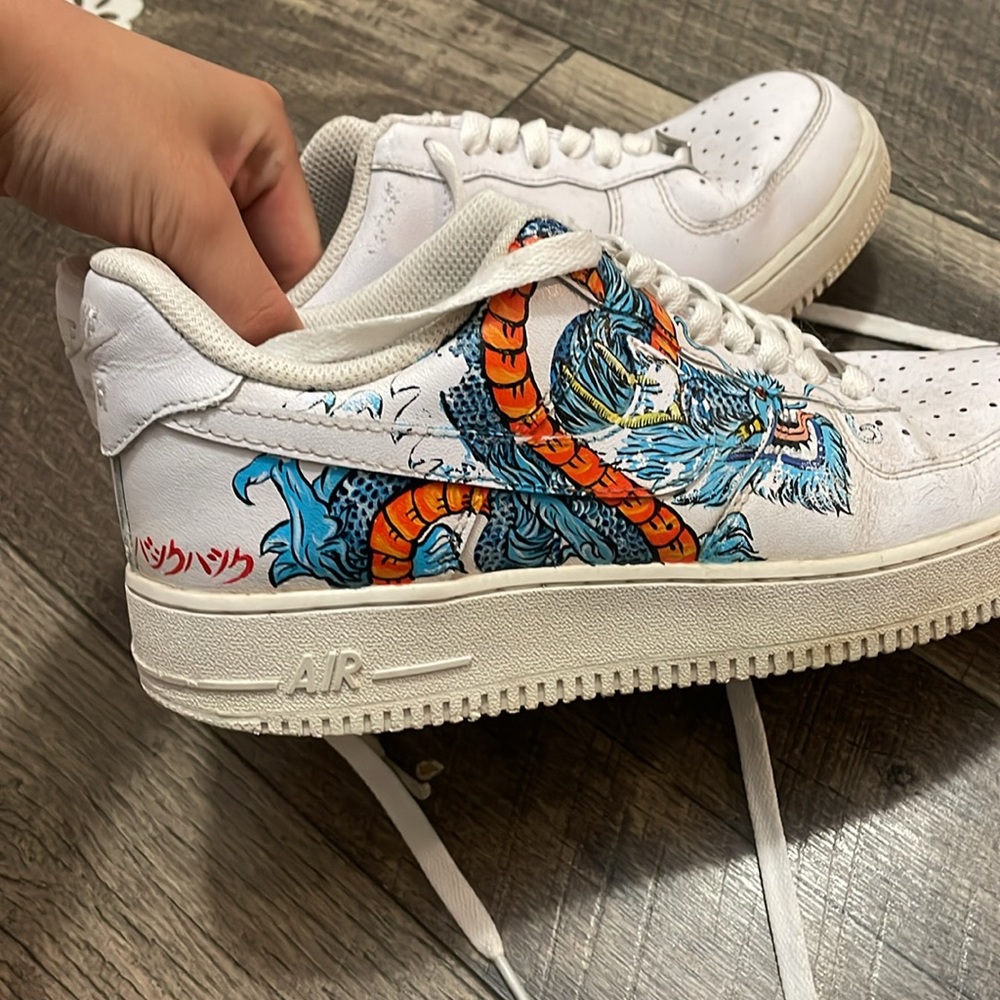 custom nike air force 1's
